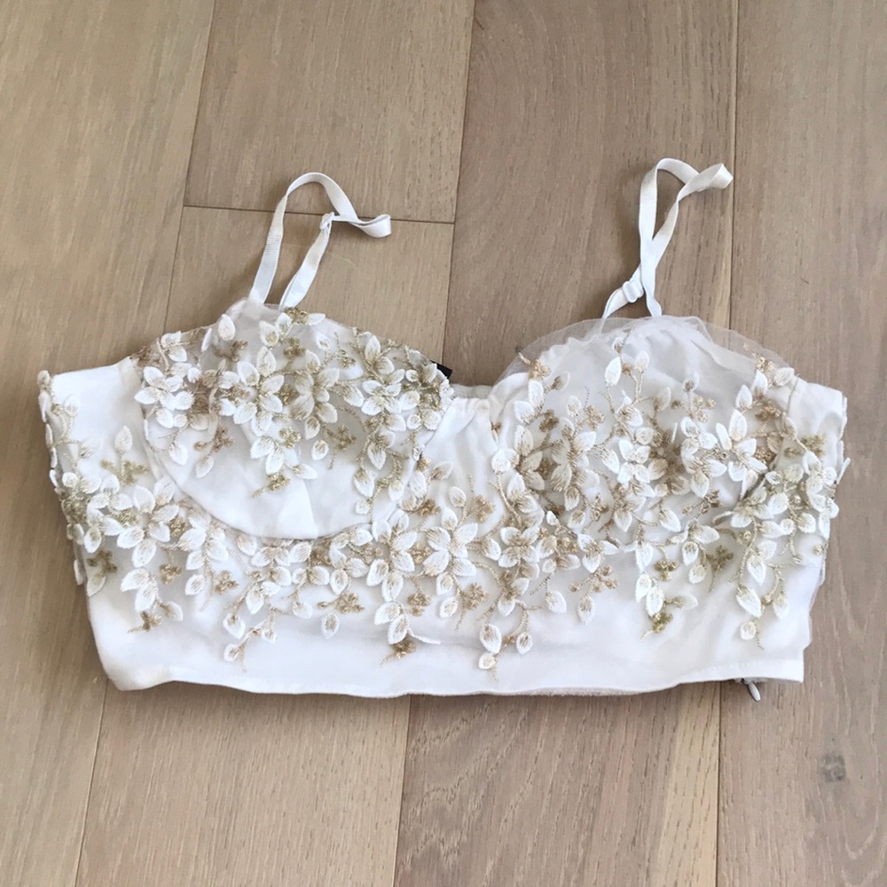 shein floral crop top